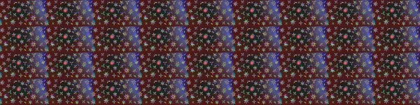 Suluboya, elle çizilmiş. Raster - stok. Vadinin çiçekleri mor ve kahverengi renklerde. Taslak arkaplan deseni.