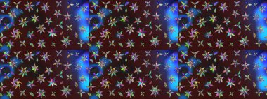 Çiçek arkaplanlı soyut zarafet eskiz deseni. Raster Güzel kumaş deseni.