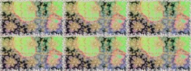 Dekoratif simetri arabesk. Kusursuz ortaçağ çiçek deseni. Tarafsız renklerde altın. Doğum günü kartı, davetiye ya da afiş için iyidir. Raster illüstrasyonu.