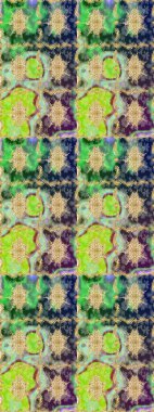 Davetiyeler, kartlar, web sayfası için Raster illüstrasyon. Doğu tarzı element. Altın desenli çiçek dekoru. Tasarım şablonu için çizgi çizimi sınırı. Yeşil renkte altın element.