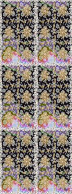 Noel, kar tanesi, yeni yıl. Gri renklerde ve altın elementlerle kusursuz klasik desen. Gri renklerde altın desenli altın elementler.