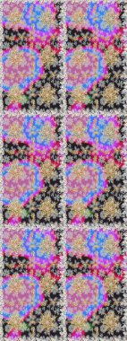 Arkaplan, kumaş, altın duvar kağıdı. Düz elle çizilmiş klasik koleksiyon. Gri renkli ve altın elementli altın desenli. Raster altın pürüzsüz desen.