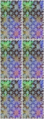 Altın elementlerle nötr renklerde altın desen. Barok tarzında duvar kağıdı tasarımı için kusursuz damaske deseni arkaplanı. Süslü raster dekorasyonu.