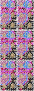 Damask pürüzsüz yineleme kalıbı. Gri ve nötr renklerde altın element. Barok tarzında altın çiçekli süs. Antika altın tekrarlanabilir duvar kağıdı.