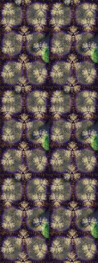 Tekstil, tebrik kartı, boyama kitabı, telefon kılıfı baskısı için kullanılabilir. Kızılderili desenli desenli desenli şal deseni. Etnik Mandala süsü. Raster Henna dövme stili.