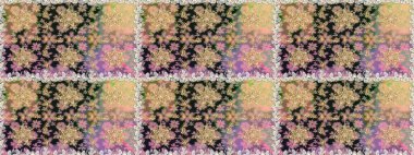 Raster oryantal süs. Bej ve gri renklerdeki altın desenli altın elementler. Kusursuz altın desen.