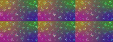 Çizgi çizimi kalıbı. Şirin çiçekler. Raster Moda kumaş deseni.