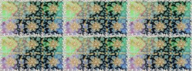 Geleneksel oryantasyon süsü. Klasik klasik klasik arka plan. Kusursuz klasik raster grisi, nötr ve altın desenli.