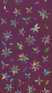 Çiçek deseni. Flower eskiz arka planı. Şatafatlı bahar bahçesi dokusu. Raster illüstrasyonu.