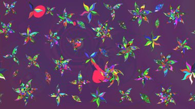 Tekstil veya kitap kapakları, imalat, duvar kağıtları, baskı, hediye paketi ve yapıştırma kitabı için çiçek eskizi geçmişi. Raster illüstrasyonu. Küçük ölçekli çiçeklerdeki basit sevimli desen.