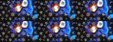 Küçük çaplı çiçeklerdeki basit şirin desenler. Tekstil veya kitap kapakları, imalat, duvar kağıtları, baskı, hediye paketi ve yapıştırma kitabı için çiçek eskizi geçmişi. Raster illüstrasyonu.