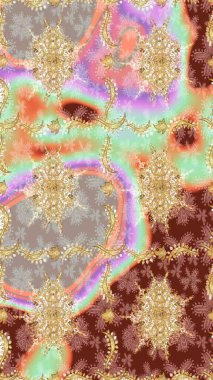 Soyut duvar kâğıdı, ambalaj dekorasyonu. Kış sembolü, Mutlu Noeller, Mutlu yıllar 2019. Altın kar tanesi basit bir çizim kalıbı. Bej rengi Raster altın deseni.