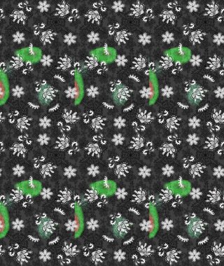 Eskiz geçmişi. Raster. Raster illüstrasyonu. Kumaş, tekstil, duvar kağıdı baskısı için. Tomurcukları çiçek olan sevimli bir çiçek deseni. Antika retro tarzı.