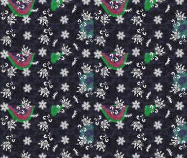 Düz Çiçek Elementleri Tasarımı. Renkli Bahar Teması eskiz kalıbı. Güzel çiçek deseni. Gri ve mor renkte çiçekler.