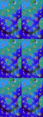 Fantezi çiçekli eskiz deseni, doğal duvar kağıdı, çiçek desenli kıvrım çizimi. Paisley el çizimi elementler. Ev dekoru.