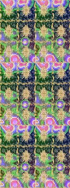 Paisley 'ler zarif çiçek desenli eskiz arka plan duvar kâğıdı çizimi klasik tarz, modern 3D çizgili sanat eseri altın ve yeşil desenli çiçek yaprakları ve süslemeleri..