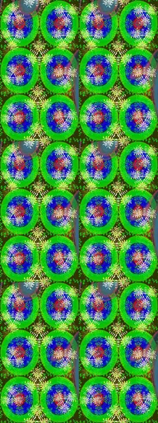 Düz Çiçek Elementleri Tasarımı. Çiçeksel fantezi tasarımı ve parlak bir arka plan çizimi. Renkli Bahar Teması çizim şablonu.