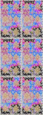 Tarafsız ve gri renklerde altın sarısı elementlerle altın pürüzsüz desen. Raster illüstrasyonu. Tekrarlayan elementlerle soyut arkaplan oluşturun. Kusursuz, klasik altın desen..