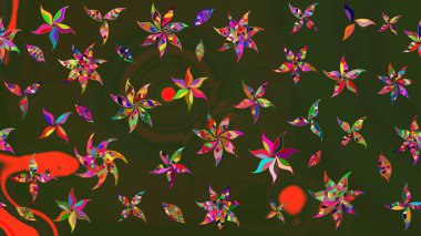 Kızılderili desenli desenli desenli şal deseni. Tekstil, tebrik kartı, boyama kitabı, telefon kılıfı baskısı için kullanılabilir. Etnik Mandala süsü. Raster Henna dövme stili.