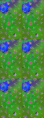 Güzel kumaş deseni. Çiçek arkaplan. Çizim raster deseni.