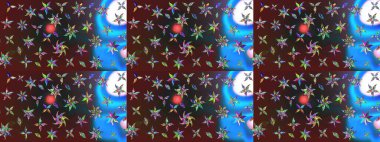 Tony 'nin kumaş kalıbını çiz. Küçük çiçekteki sevimli çiçek deseni. Modaya uygun kumaş deseni. Raster illüstrasyonu.