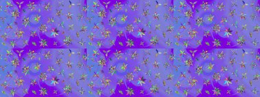 Suluboya desenli çiçek deseni. Dekorasyon ve tasarım için güzel bir desen. Moda baskısı. Çiçeğin suluboya çizimlerinin mükemmel deseni. Ayarlanmış.