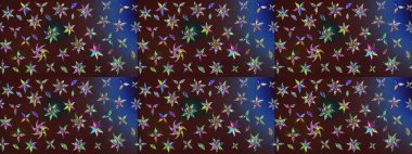 Çiçek deseni. Flower eskiz arka planı. Şatafatlı bahar bahçesi dokusu. Raster illüstrasyonu.