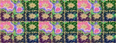 Altın çiçekli yeşil renklerde altın eskiz deseni. Raster geometrik arka plan. Altın renkli çizim çizimi. Senin tasarımın için, duvar kağıdı..