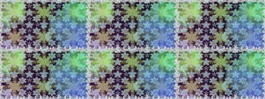 Raster altın tekstil baskısı. Kusursuz desenli oryantal süs. Altın elementlerle nötr renklerde altın desen. Çiçek kiremitleri. İslam tasarımı.