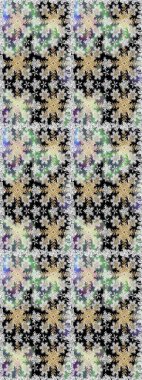 Gri ve nötr renklerde altın desenler ve altın elementler. Barok tarzında duvar kağıdı tasarımı için kusursuz damaske deseni arkaplanı. Süslü raster dekorasyonu.