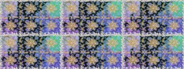 Gri ve nötr renklerde Raster altın deseni. Altın kar taneleri basit, pürüzsüz desen. Soyut duvar kâğıdı, ambalaj dekorasyonu. Kışın sembolü, Mutlu Noel tatili, Mutlu yıllar 2019.