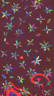 Dekorasyon ve tasarım için güzel bir desen. Ton halinde. Suluboya desenli çiçek deseni. Çiçeğin suluboya çizimlerinin mükemmel deseni. Moda yazdırma.