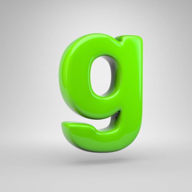 UFO yeşil renk G harfi küçük