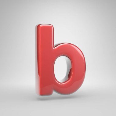 Mercan araba boya harf küçük harf B.