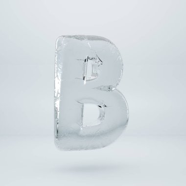 Buz harf büyük harf B