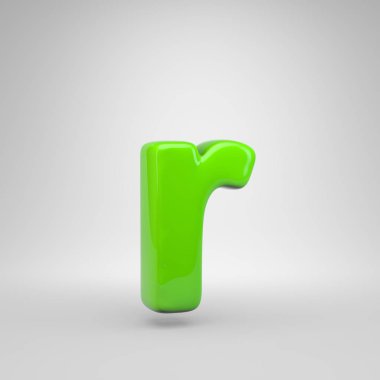 UFO yeşil renk R harfi küçük