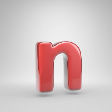 Mercan araba boya harf küçük harf N.