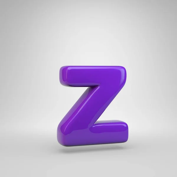 Протон Фиолетовый Цвет Буквы Логотип Блестящий Шрифт Визуализации Белом Фоне — стоковое фото