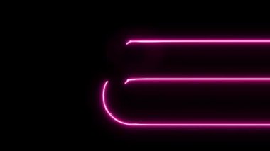 8 numara, neon elektrik parlayan hareket mendillerini ortaya çıkararak ortaya.