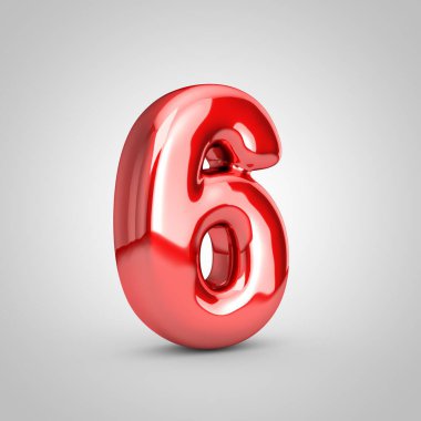 Siyah parlak oymalı 6 numara.