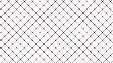 Detaylı siyah ve beyaz köşegen şebeke dokusu, arka planda, grafik tasarımlarda ve endüstriyel modellerde kullanmak için mükemmel..