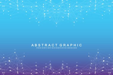 Büyük veri görselleştirme. Grafik arka plan iletişim. Perspektif zemin görselleştirme. Analitik ağ görselleştirme. Vektör çizim.