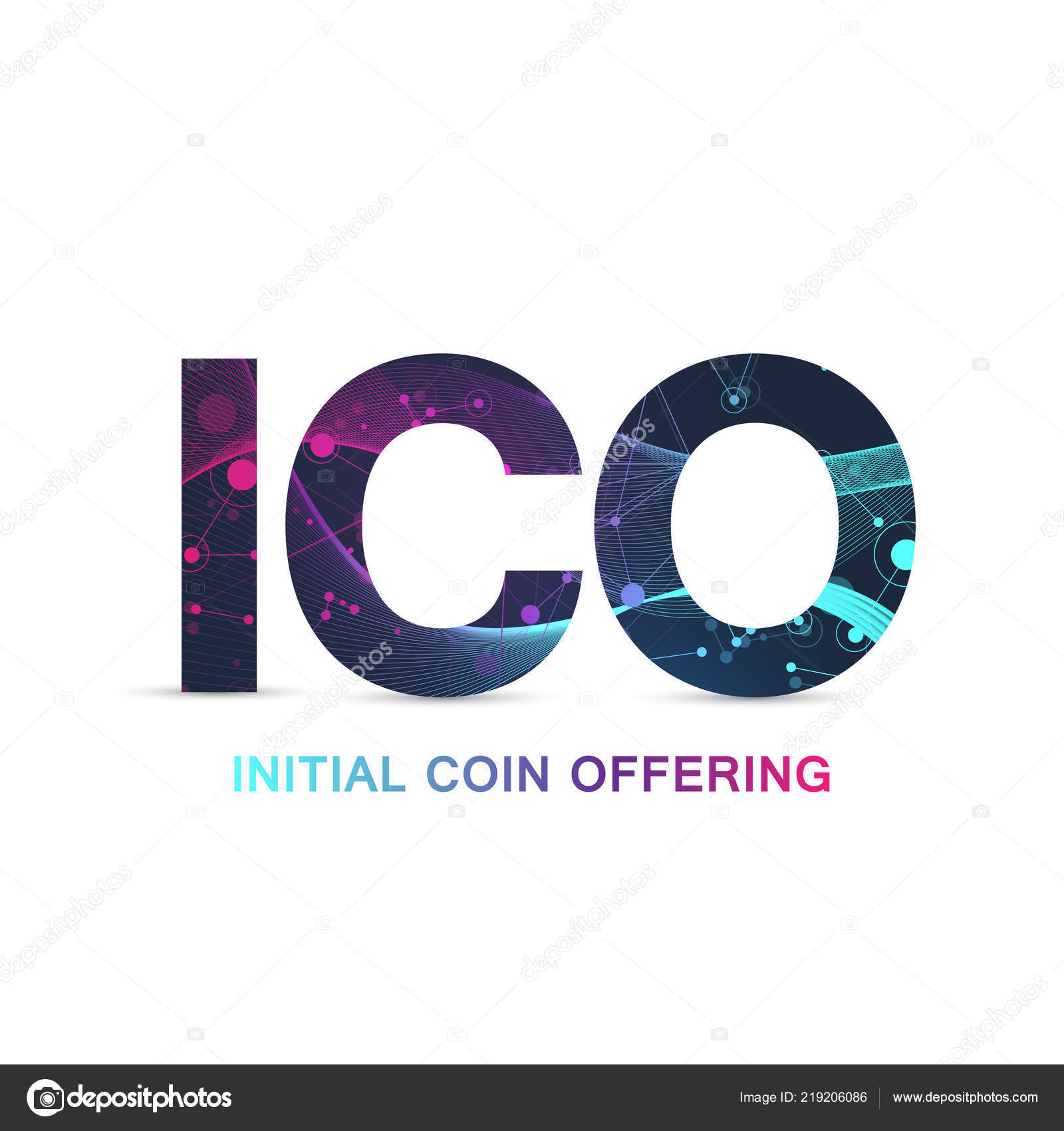Ico Initial Coin Offering Infographic Web Banner Initial Coin Offering  Stock Vector by ©berya113 219206086