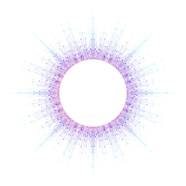 Yapay Zeka Logosu. Yapay Zeka ve Makine Öğrenme Konsepti. Vektör sembolü yapay zeka. Sinirsel ağlar ve diğer modern teknoloji kavramları. Teknoloji bilim kurgu konsepti