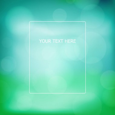 Bokeh arka plan bulanıklık ve gölge efektleri ile