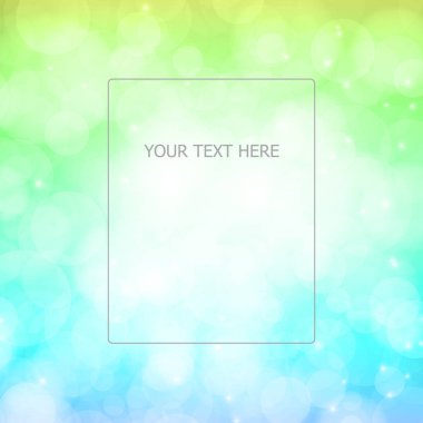 Bokeh arka plan bulanıklık ve gölge efektleri ile