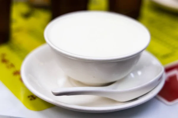 Australian Steamed Milk Sweet Dessert Popular Hong Kong — Stok Foto