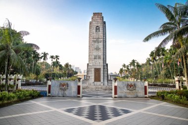 Tugu Negara anıtı, Kuala Lumpur, Malezya'da popüler bir turistik yer