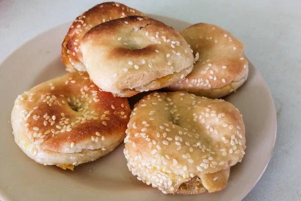 Kong Piah, popular galleta de aperitivo entre los chinos del foochew en malayo — Foto de Stock