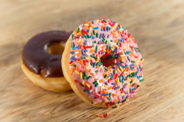 Tablo renkli donut